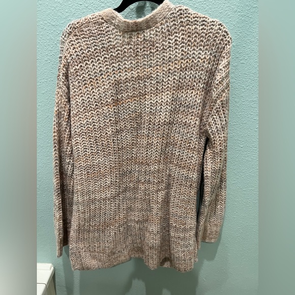 Yummy Sweater Co Blush Melange Cardigan Large NWT - Picture 4 of 5